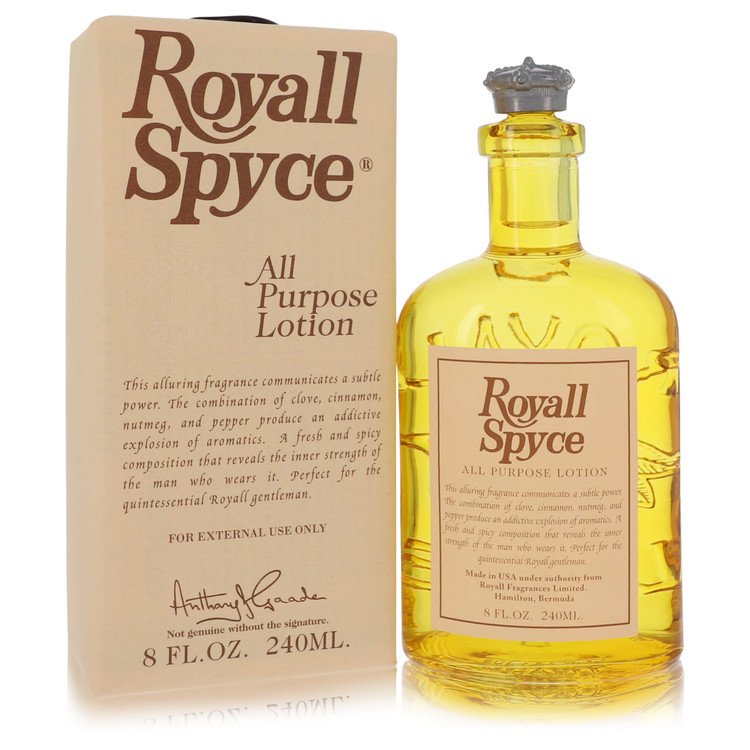 Royall Spyce by Royall Fragrances All Purpose Lotion / Cologne 8 oz Royall Spyce by Royall Fragrances All Purpose Lotion / Cologne 8 oz